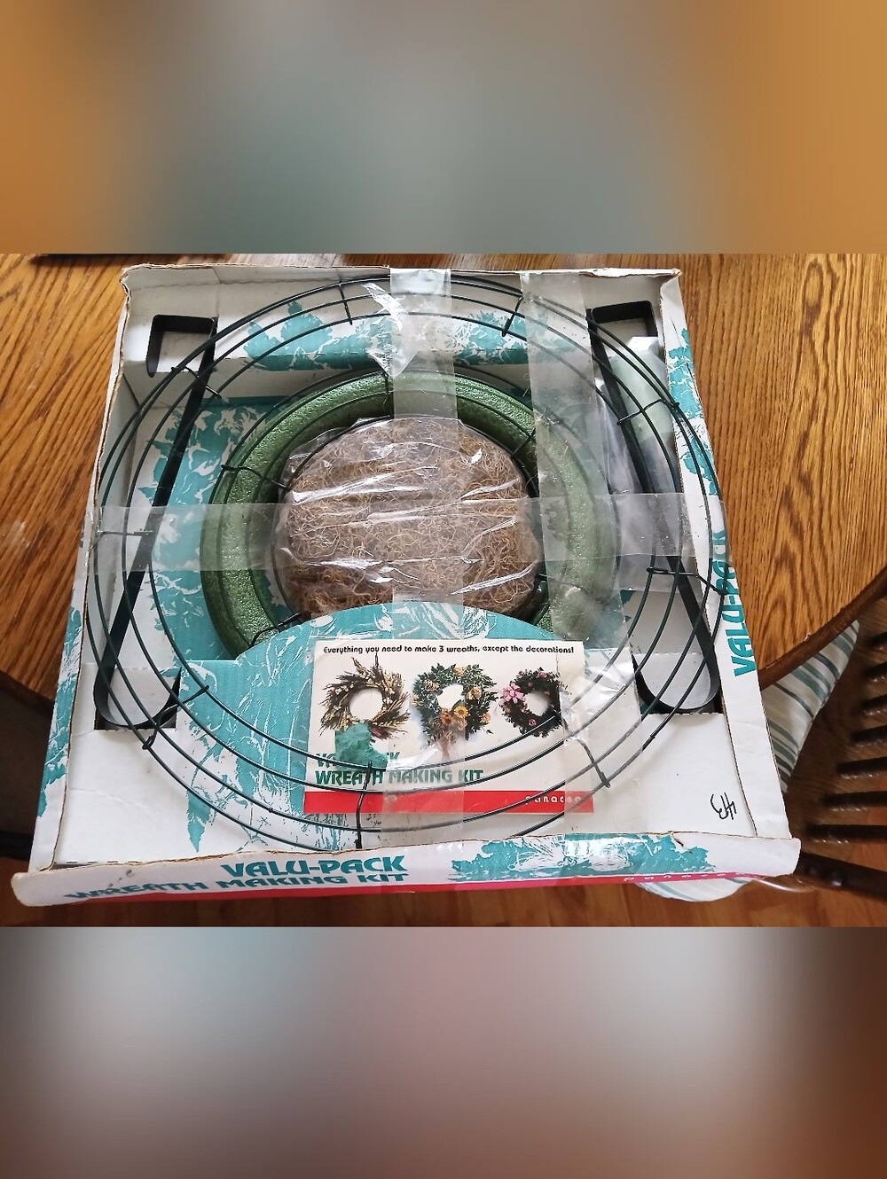 Panacea Valu-Pack Wreath Making Kit - Complete Set to Make 3 Wreaths DIY Floral